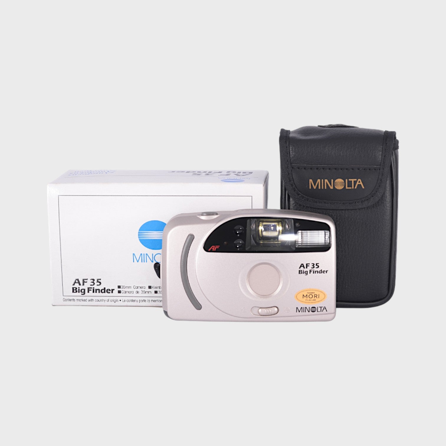 NOS: Minolta AF Big Finder 35mm Point & Shoot film camera – Mori