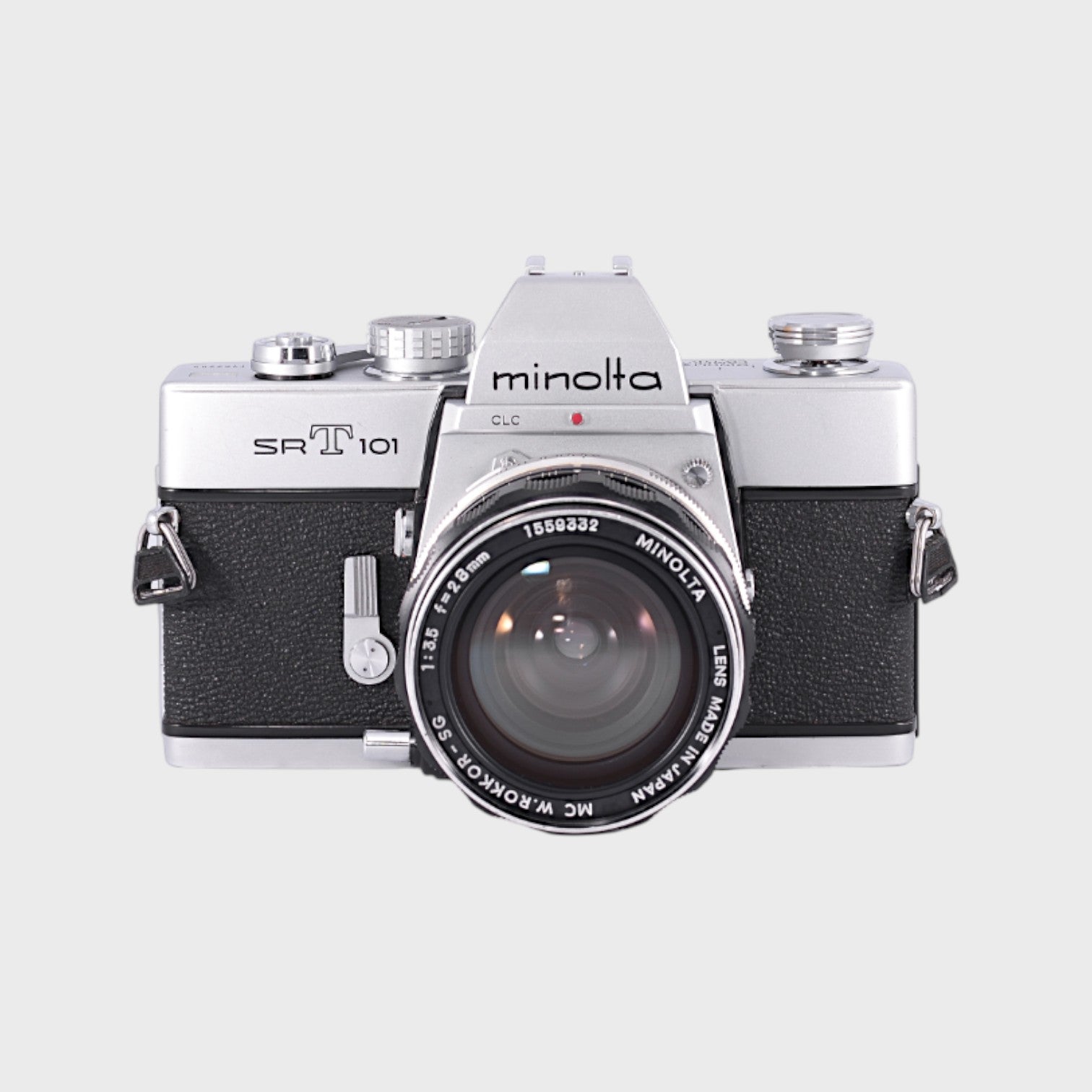 Minolta SRT 101 35mm SLR film camera with 28mm f3.5 lens – Mori