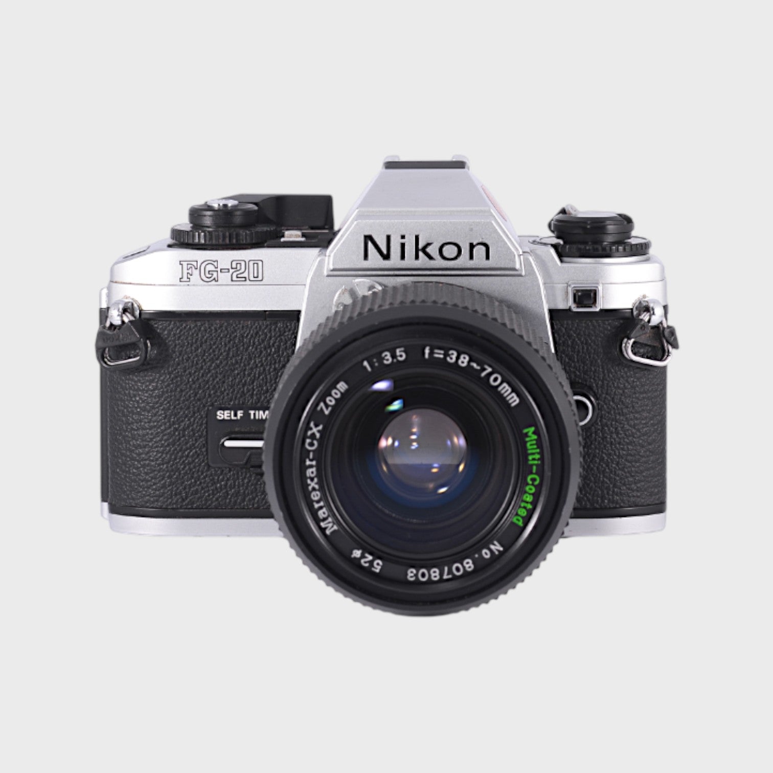 Nikon FG-20 35mm SLR Film Camera with 38-70mm zoom lens – Mori