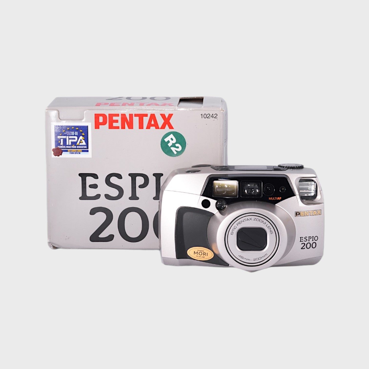 Pentax Espio 200 35mm Point & Shoot film camera with 48-200mm zoom
