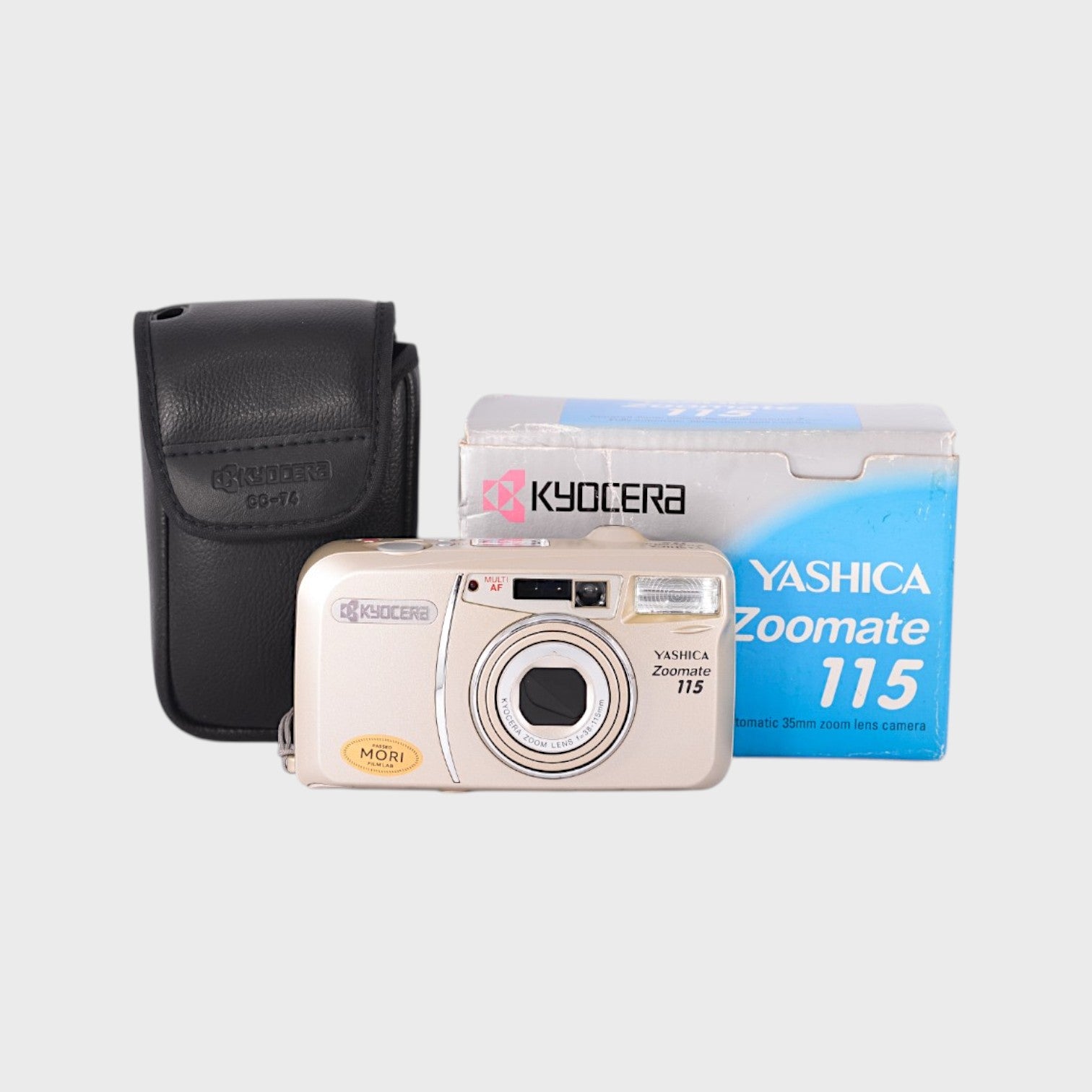 NOS: Yashica Zoomate 115 35mm point & shoot film camera with 38