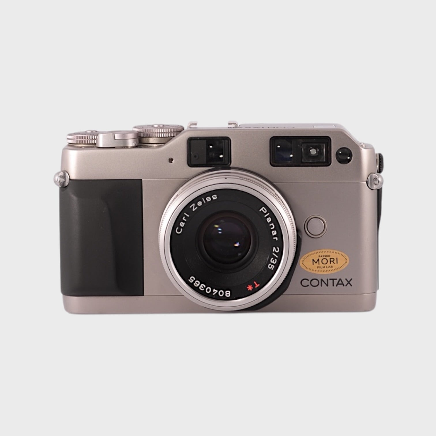 Contax G1 35mm rangefinder film camera with 35mm f2 lens – Mori