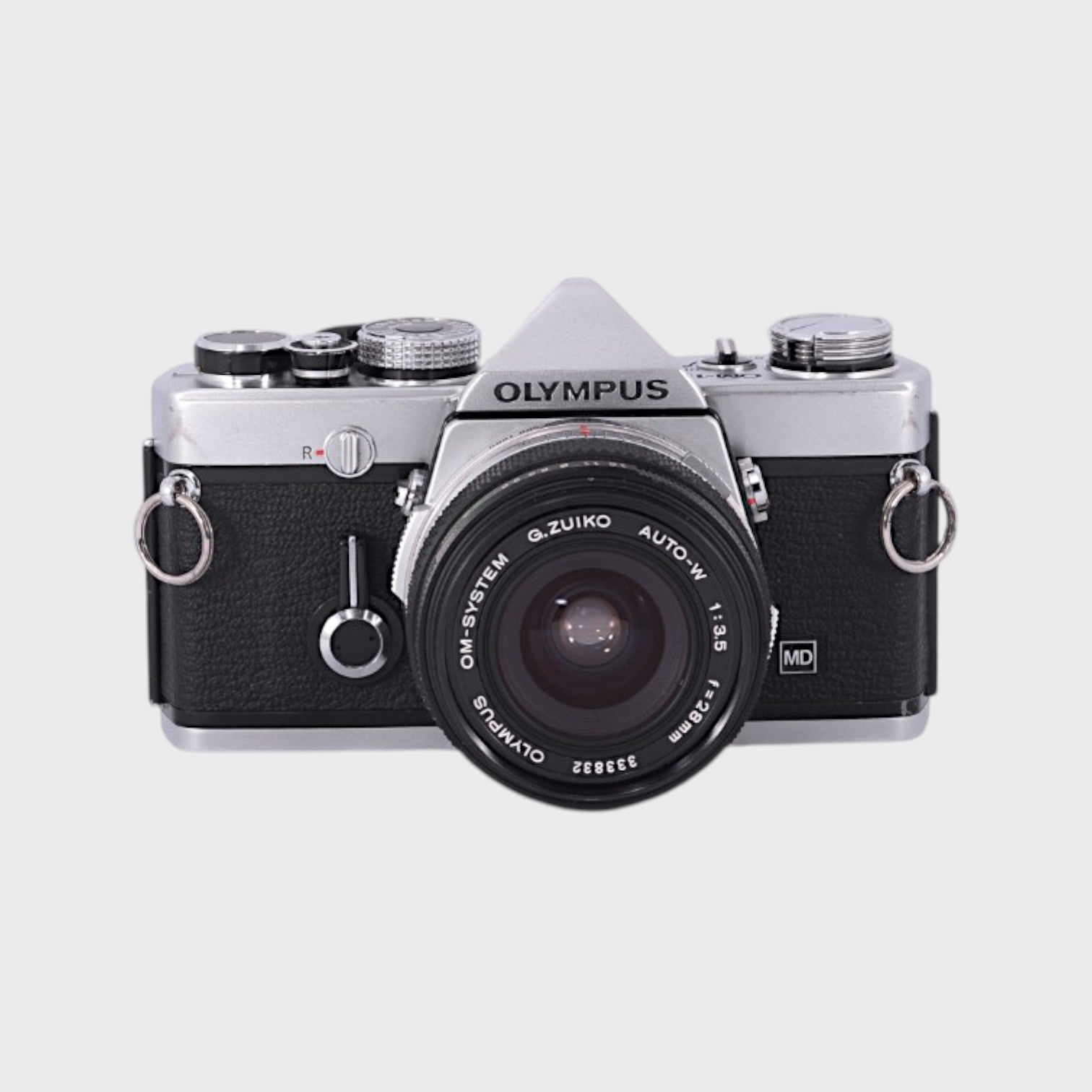 Olympus OM-1N 35mm SLR Film Camera with 28mm f3.5 Lens – Mori Film Lab
