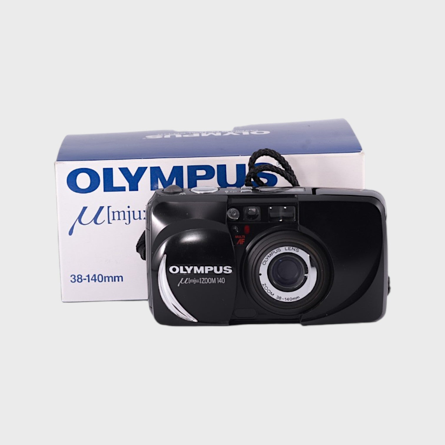Boxed: Olympus Mju Zoom 140 35mm point & shoot camera with 38