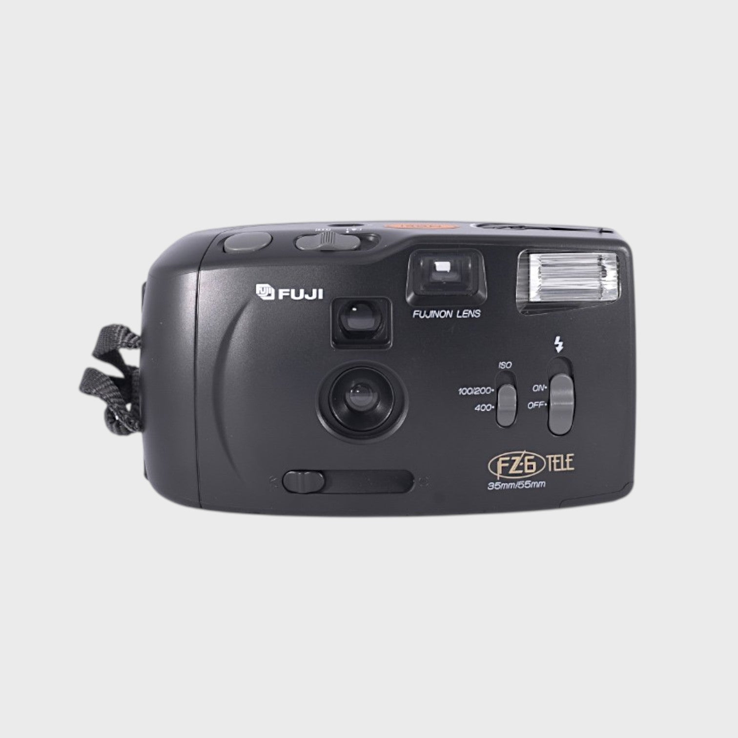 Fuji FZ-6 Tele 35mm Point & Shoot Film Camera with 35mm and 55mm