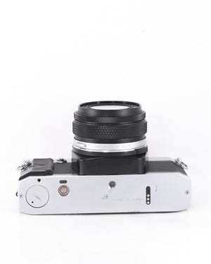Olympus OM-20 35mm SLR Film Camera with 28mm f3.5 Lens