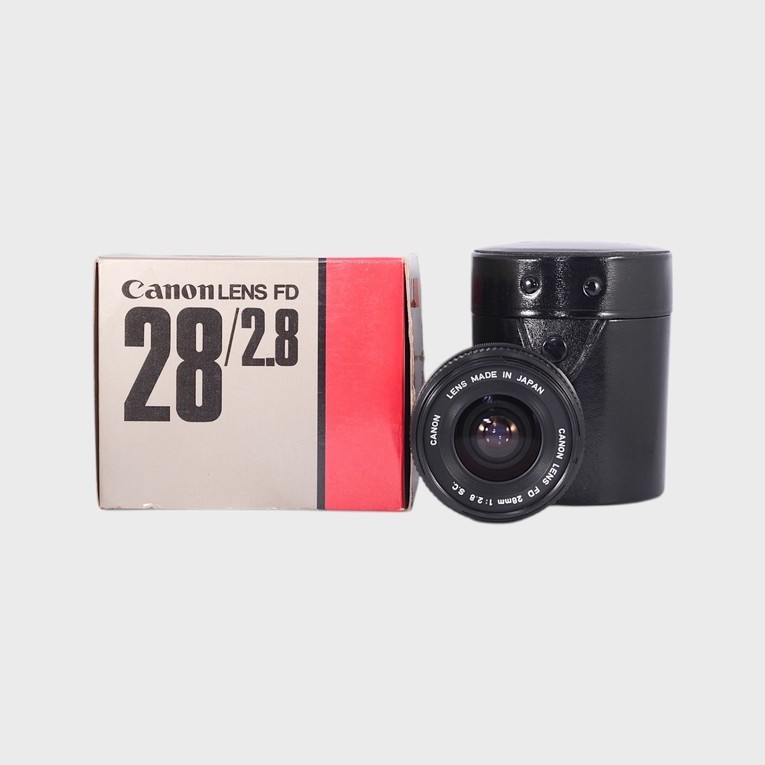 Boxed Canon FD 28mm lens – Mori Film Lab