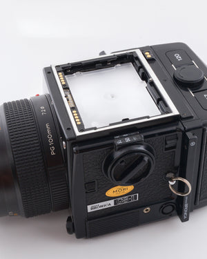 Bronica GS-1 Medium Format film camera with 100mm f3.5 lens