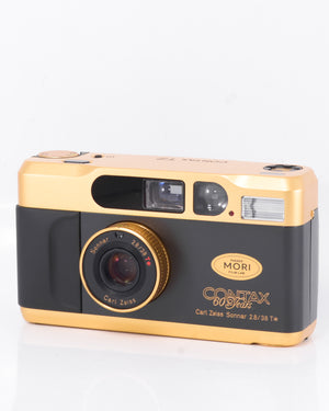 Brand New Contax T2 Gold 35mm point & shoot film camera with 38mm f2.8 lens