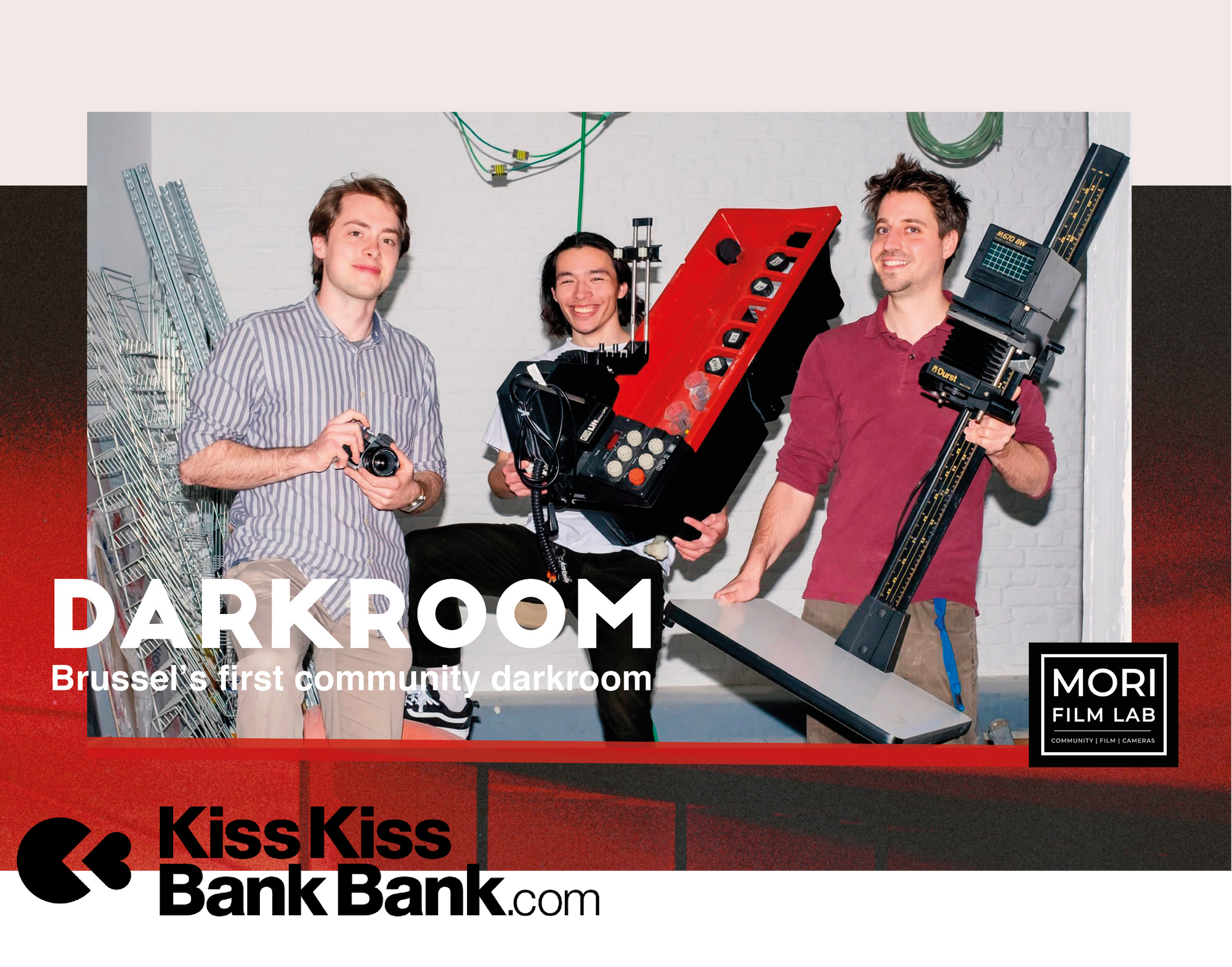 Help us make Brussel’s first community Darkroom !