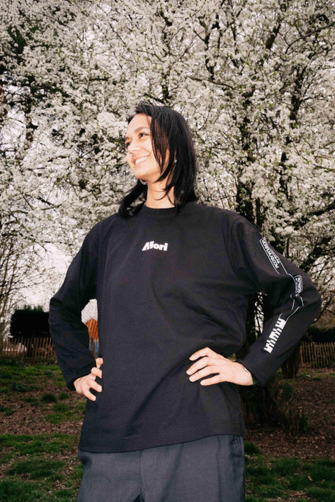 Mori Crew - T-shirt graphique à manches longues