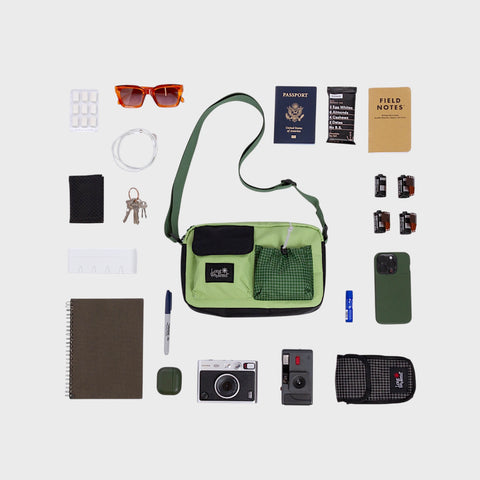 Long Weekend Santa Fe Shoulder Bag 3L - Moss