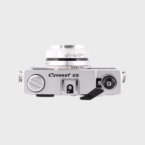 Canon Canonet 28 35mm rangefinder film camera with 40mm f2.8 lens