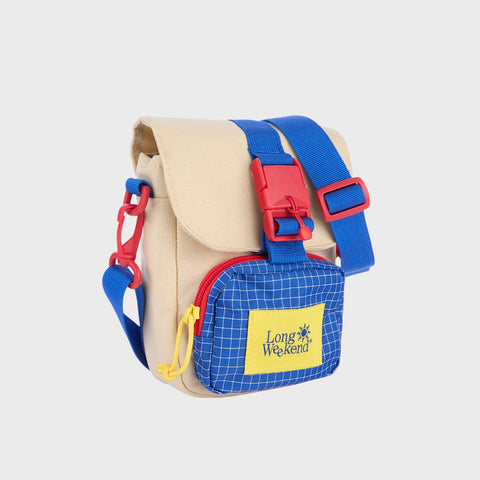Long Weekend Crossbody Camera Pouch - Creme