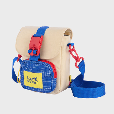 Long Weekend Crossbody Camera Pouch - Creme