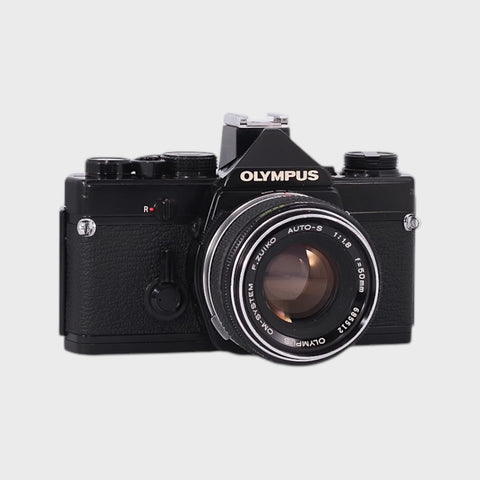 Olympus Om-1n 35mm SLR Film Camera with 50mm f1.8 Lens