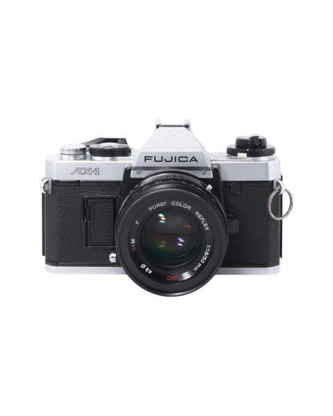 Fujica AX-1 35mm SLR film camera with 50mm f1.9 lens