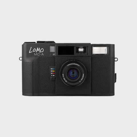 Lomo MC-A 35mm Point and Shoot film camera with 32mm f2.8 lens