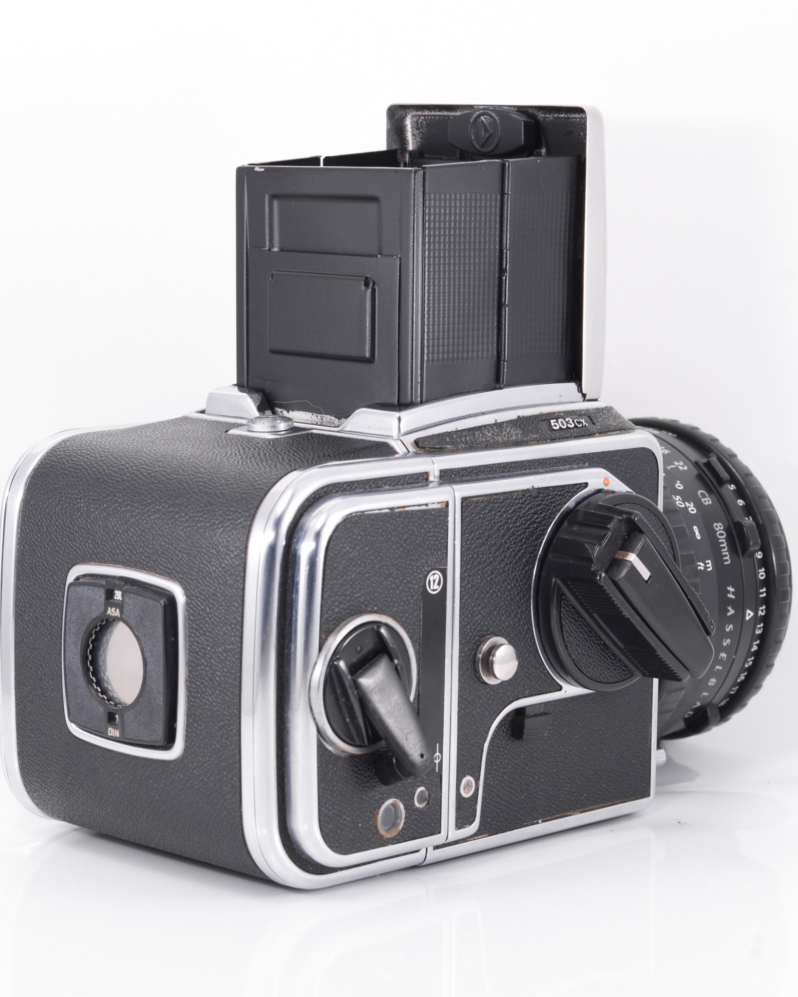 Hasselblad 503CX medium format film camera with 80mm f2.8 lens