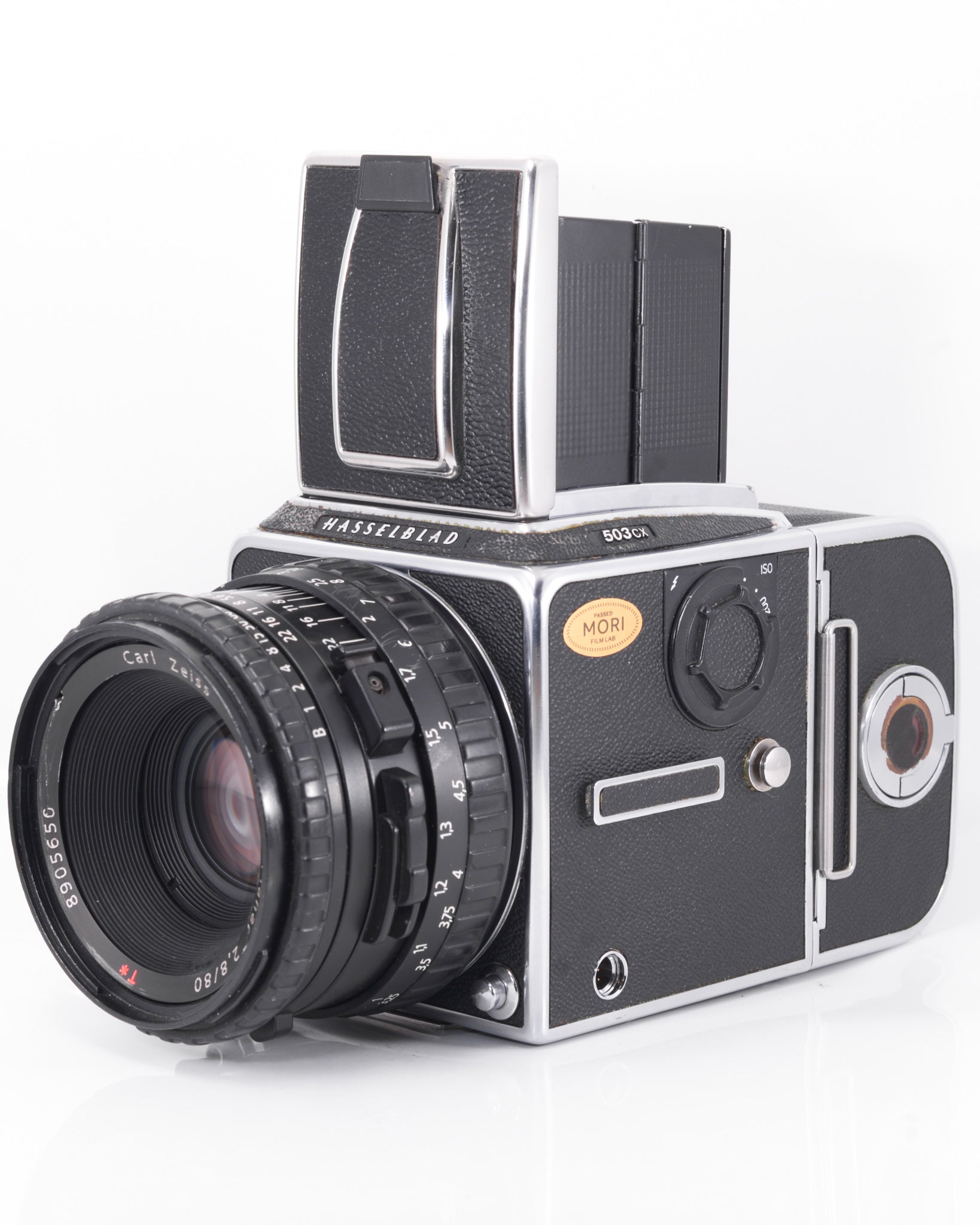 Hasselblad 503CX medium format film camera with 80mm f2.8 lens