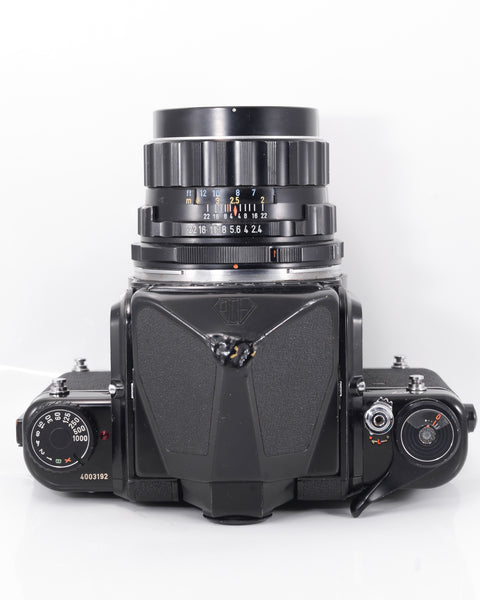 Pentax 6x7 Medium Format film camera with 105mm f2.4 lens