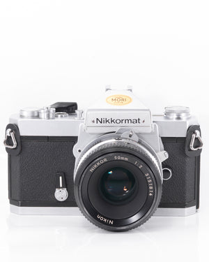 Nikon Nikkormat FT2 35mm SLR Film Camera with 50mm f2