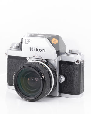 Nikon F 35mm SLR Film Camera with 28mm f3.5 lens