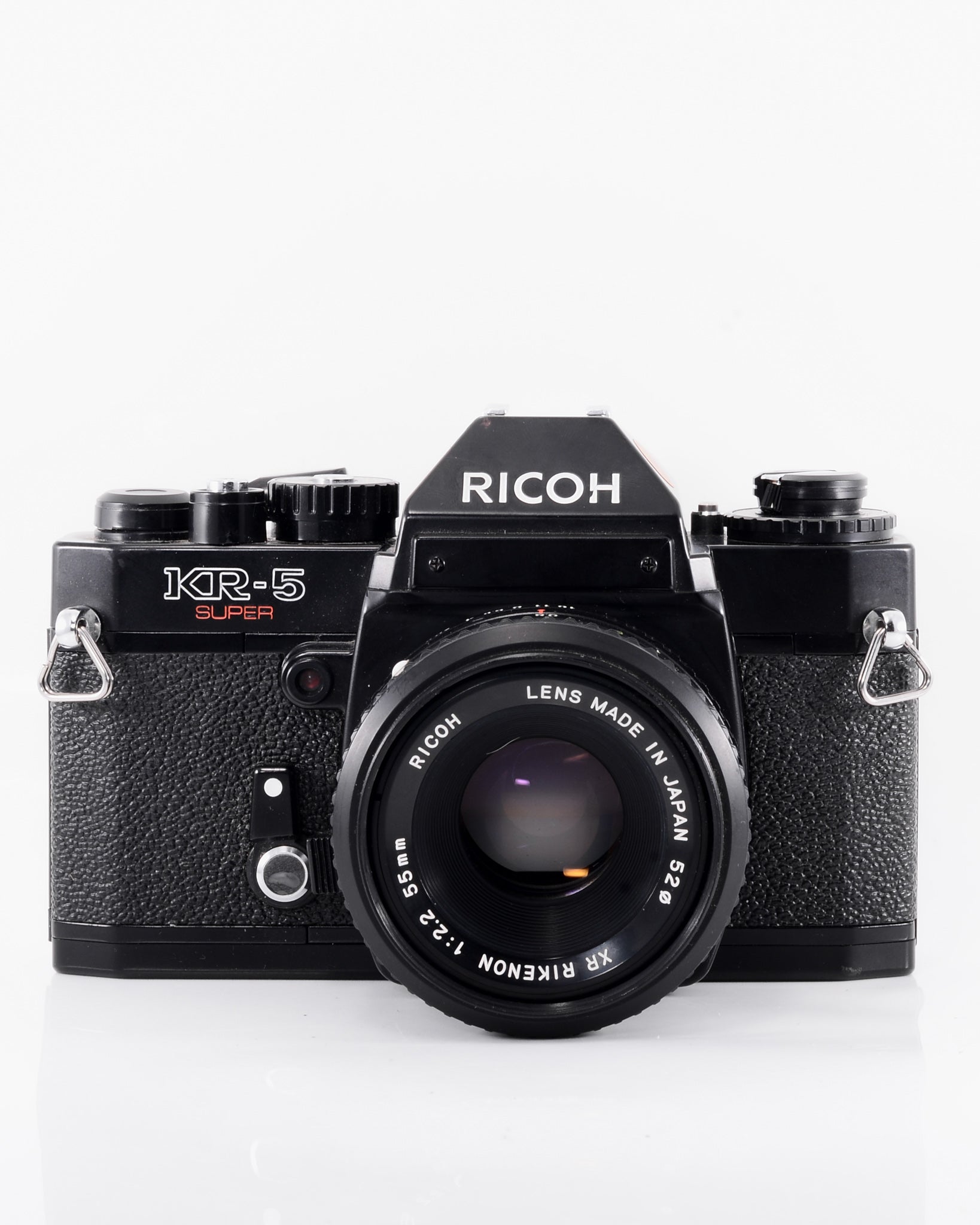 Ricoh KR-5 Super 35mm SLR film camera with 55mm f2.2 lens