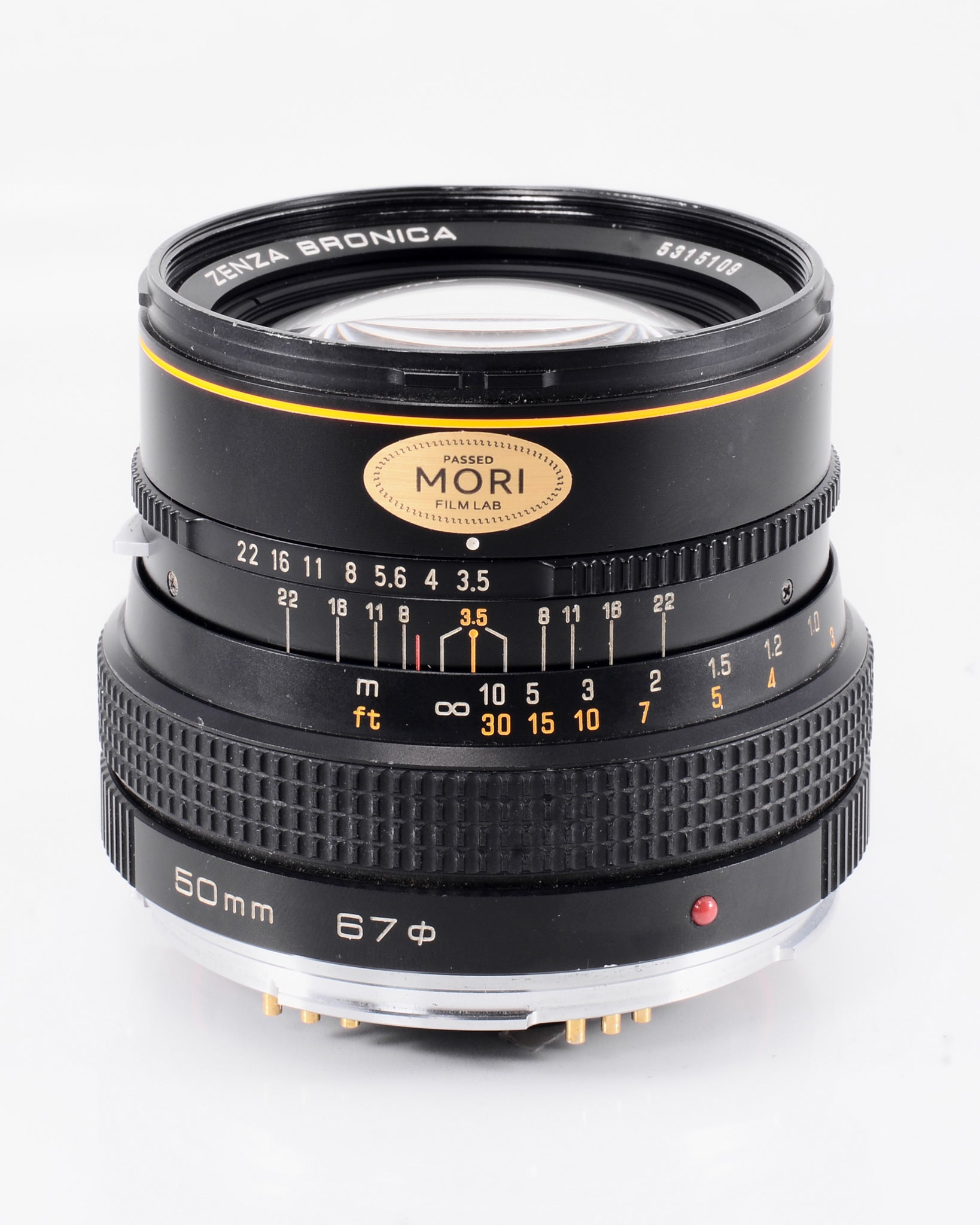 Zenzanon-S 50mm f3.5 Bronica SQ lens