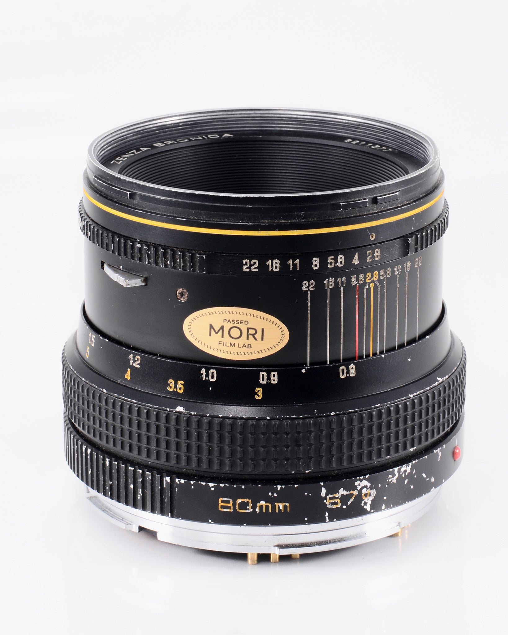 ZENZANON-S 80mm F2.8 MFレンズ (ブロニカSQ用) Zenzanon-S 80mm f2.8 Bronica SQ lens – Mori Film Lab