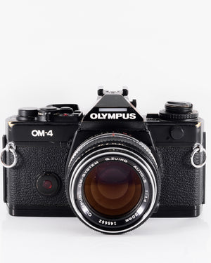 Olympus OM-4 35mm SLR Film Camera with 50mm f1.4 Lens