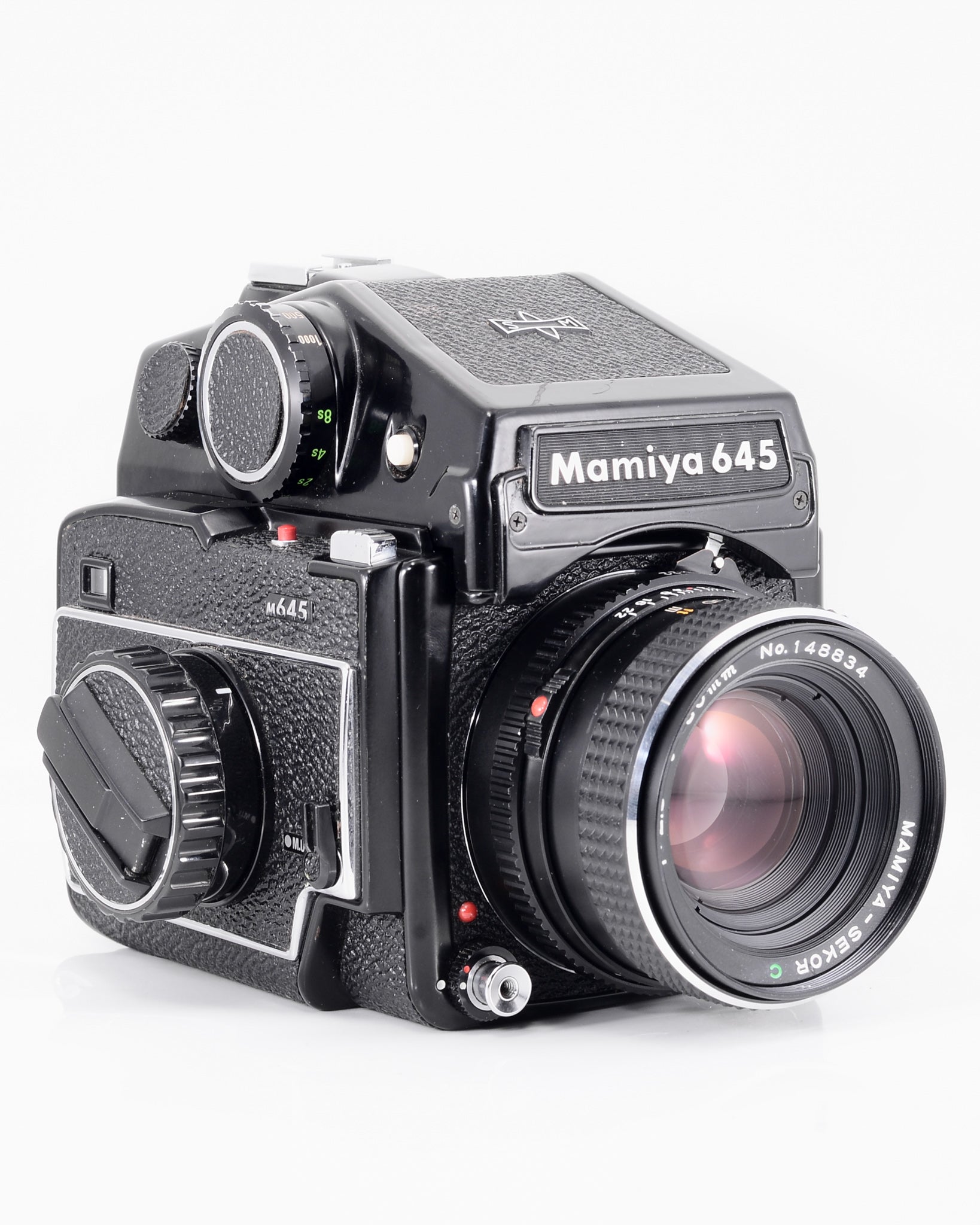 Mamiya M645 Medium Format film camera with 80mm f2.8 lens
