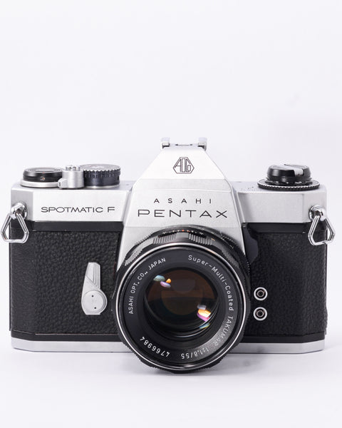 Pentax Spotmatic F 35mm SLR film camera with 55mm f2 lens