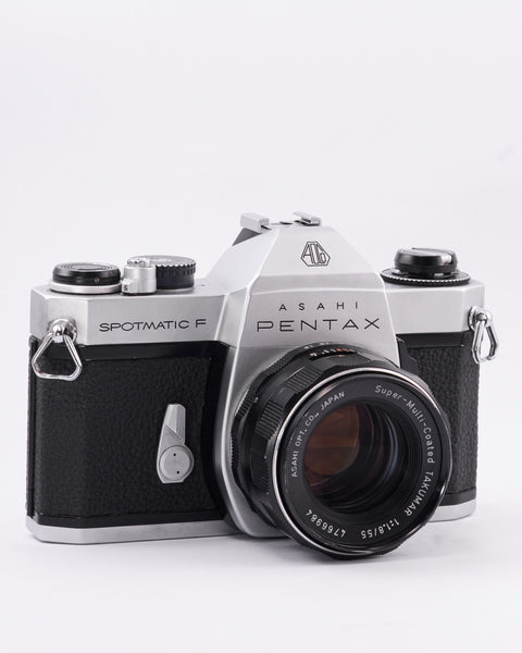 Pentax Spotmatic F 35mm SLR film camera with 55mm f2 lens