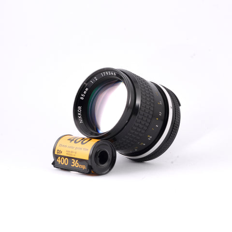 Nikon Nikkor 85mm f/2 Ai-S Lens