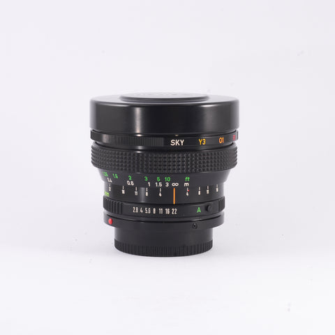 NOS: Boxed Canon FD 15mm f2.8 Ultra-Wide lens