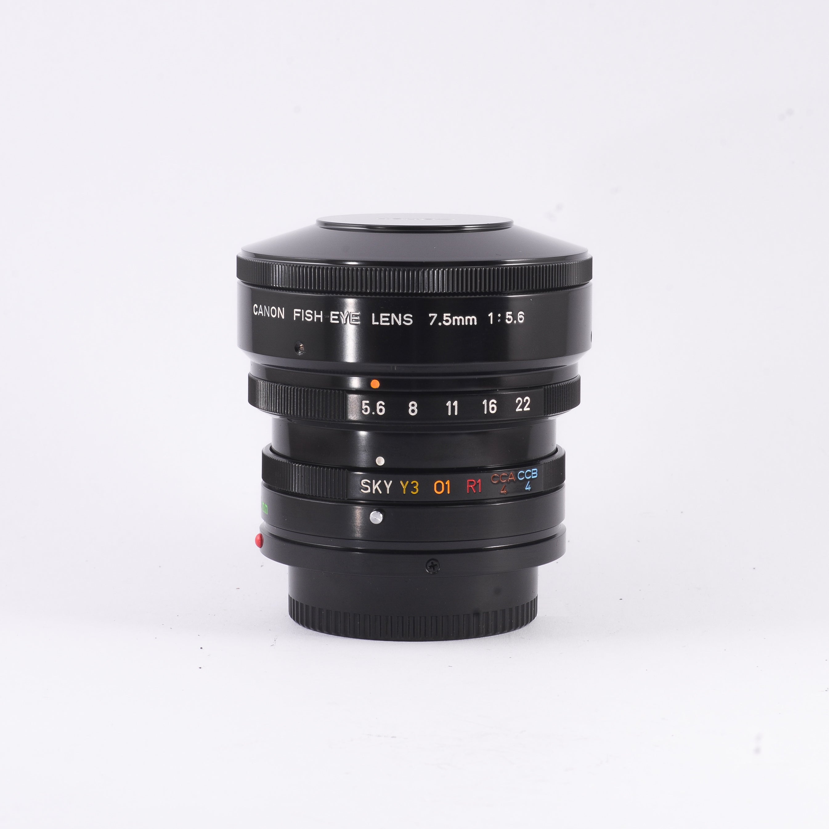 NOS: Boxed Canon FD 7.5mm f5.6 Fish-Eye lens – Mori Film Lab