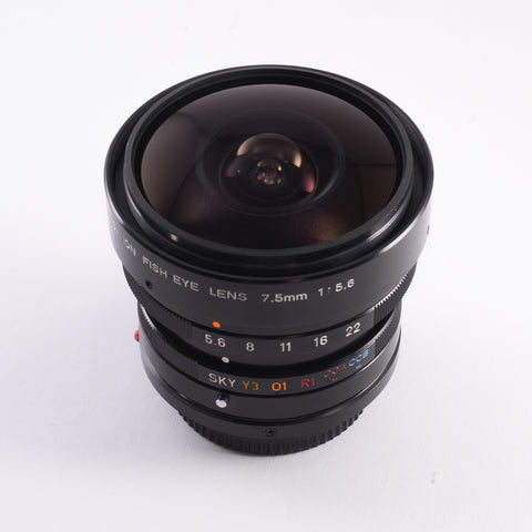 NOS: Boxed Canon FD 7.5mm f5.6 Fish-Eye lens