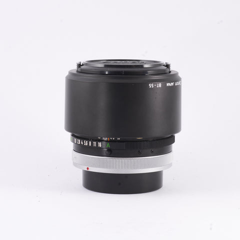 NOS: Boxed Canon FD S.S.C. 85mm f1.8 lens