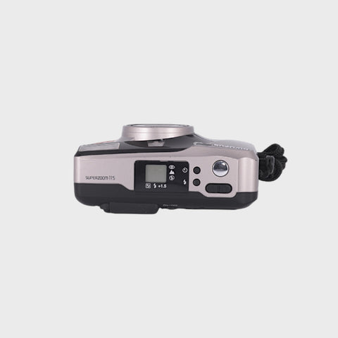 Olympus Superzoom 115 35mm point & shoot camera with 38-115mm zoom lens