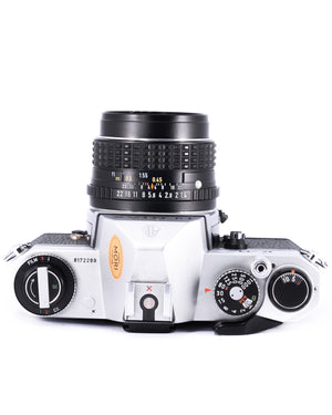 Pentax KM 35mm SLR film camera with 50mm f1.4 lens