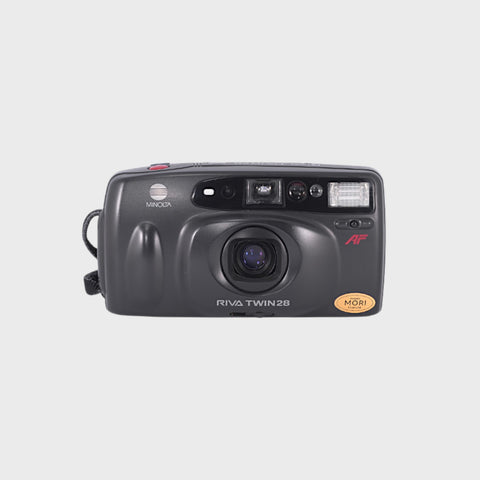 Minolta Riva Twin 28 Point & Shoot 35mm argentique