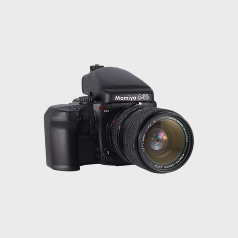 Mamiya 645 Pro Medium Format film camera with 55-110mm f4.5 lens