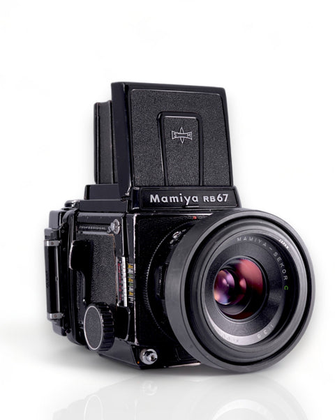 Mamiya RB67 Pro-S Medium Format film camera with 90mm f3.8 lens