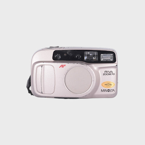 Minolta Riva Zoom 70 35mm Point & Shoot Film Camera with 35-70mm Lens