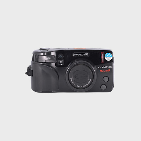 Olympus Superzoom 110 35mm Point and Shoot film camera with 38-110mm zoom lens