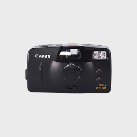 Canon Prima BF-80 35mm Point & Shoot Film Camera with 32mm Lens