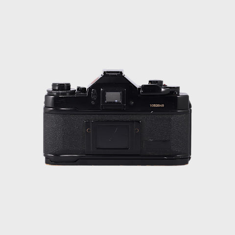 Canon A-1 35mm SLR film camera with 50mm f1.8 lens