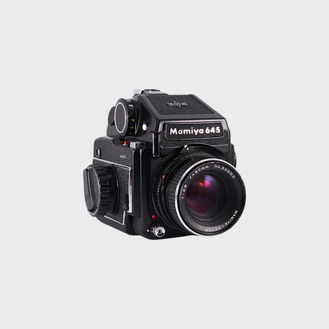 Mamiya M645 Medium Format film camera with 80mm f2.8 lens