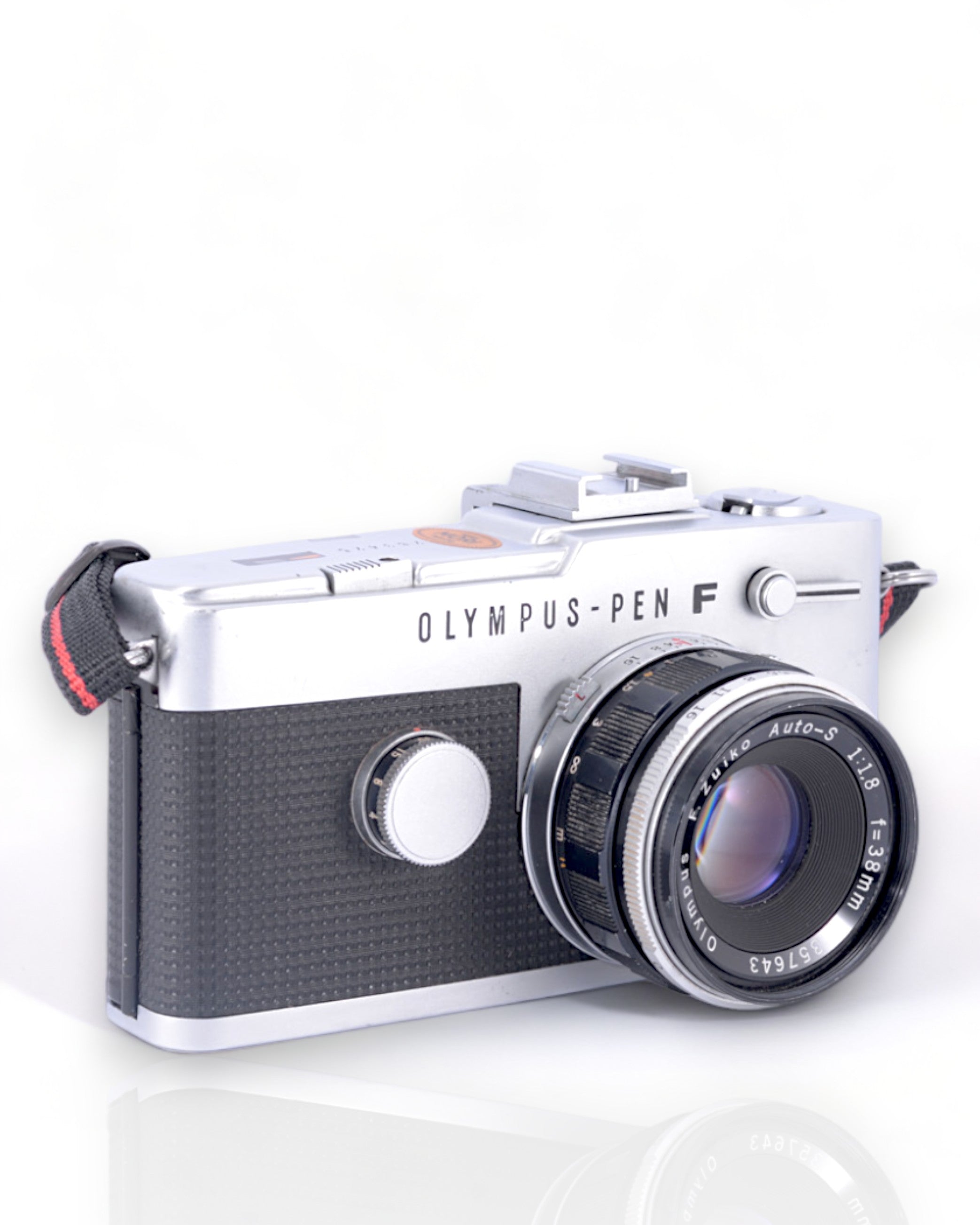 Olympus Pen-FT 35mm half-frame SLR film camera with 38mm f1.8 lens 